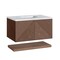 James Martin Vanities Marcello 36in Single Vanity, Chestnut w/ 3 CM Arctic Fall Top D200-V36-CSN-3AF - alternate 6